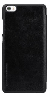 Чехол книжка Nillkin Qin Series Black для смартфонов Xiaomi Mi Note